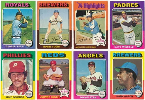 1975 Topps Complete Set (660) 